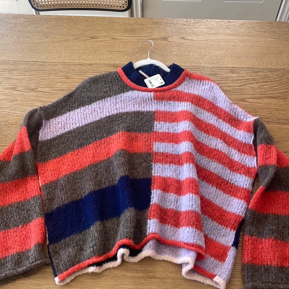 FREE PEOPLE striped sweater